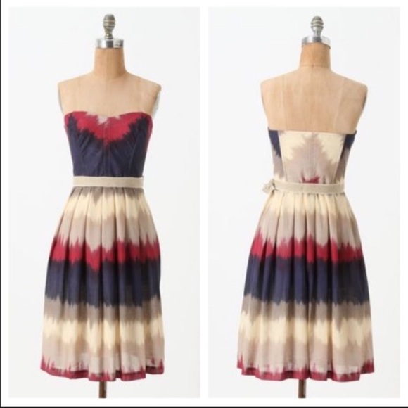 Color Dipped Dress