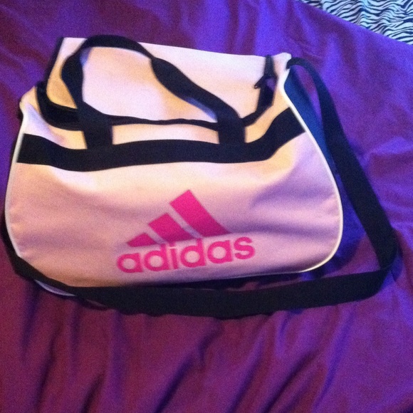 Pink Adidas Duffle Bag