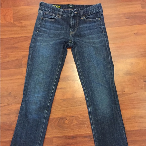 Jcrew matchstick jeans short size 28