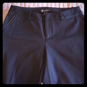Inc Black Straight Leg Pants 6