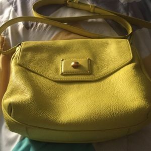Yellow Marc Jacobs purse