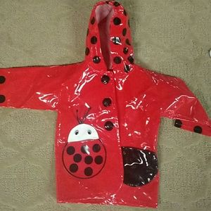Ladybug rain jacket