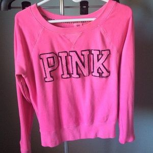 Pink Crew neck sweater