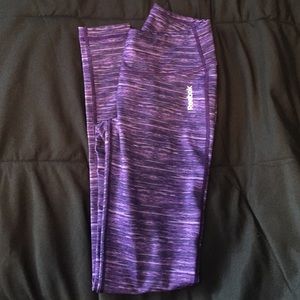 PURPLE Reebok Leggings for the gym