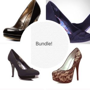 BUNDLE - 4 Pairs of Shoes