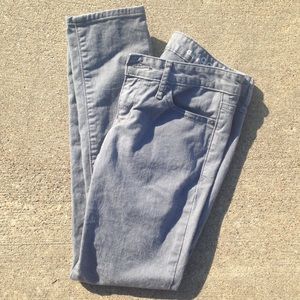 GAP Always Skinny gray ankle jeans