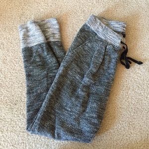 H&M black and gray joggers