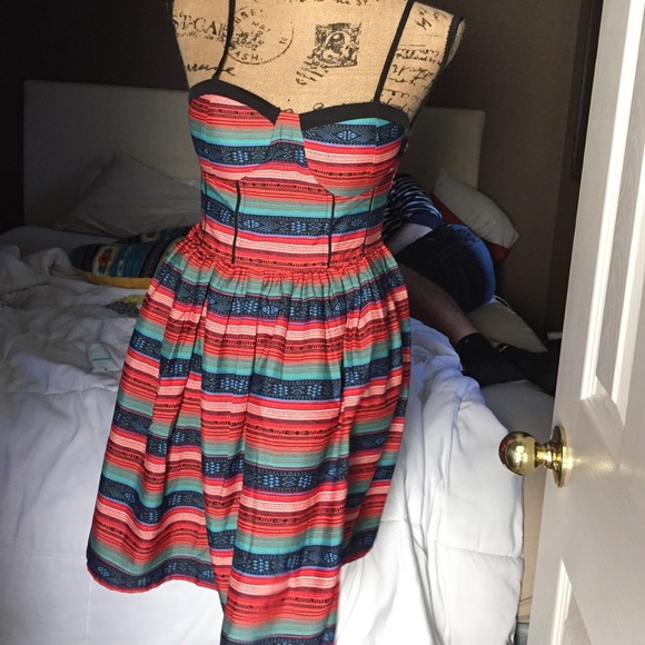 New never worn tribal print dress