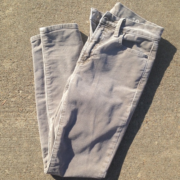 GAP Always Skinny High Rise ankle corduroys