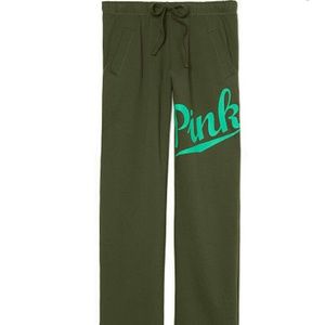 Olive green new boyfriend pants size Large