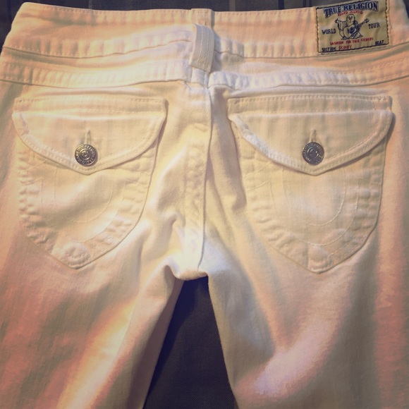 White True Religion Jeans Size 29