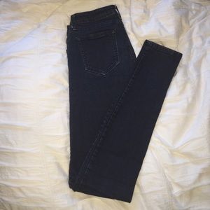 Dark blue skinny jeans