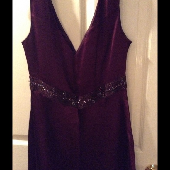 Sequined trim cocktail dress