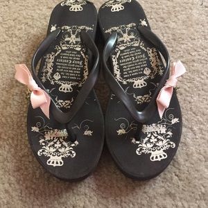JUICY COUTURE SLIPPERS FLIP FLOPS
