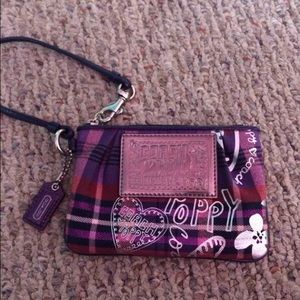 Authentic coach wristlet