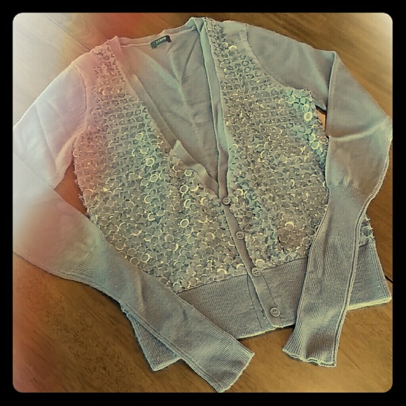 J. Crew Sweaters - J.Crew Sequin Cashmere Cardigan