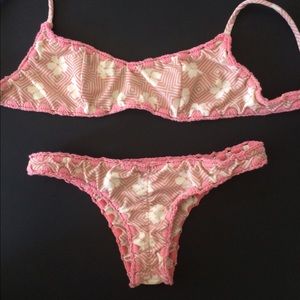 posh pua Brazilian bikini set
