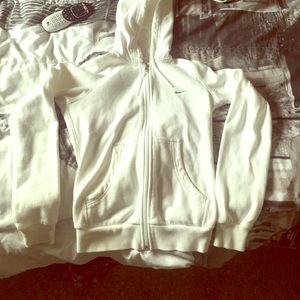 White nike jacket