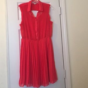 Coral American Eagle dress