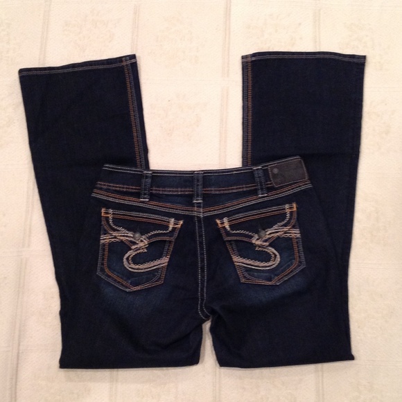 SILVER SUKI BOOT CUT JEANS