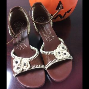 Adorable brown Hush Puppies shoes