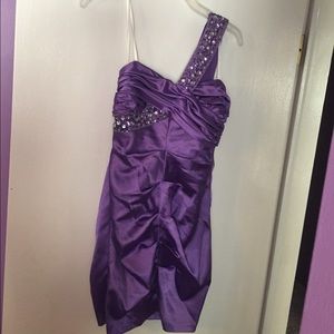 Purple formal dress only worn once!