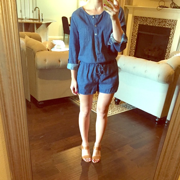 GAP Dresses & Skirts - Chambray Romper