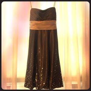 Dark gray formal dress only worn once