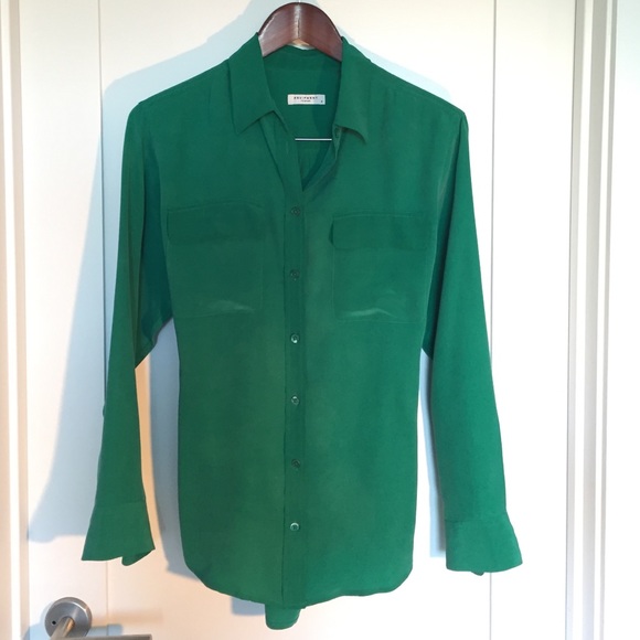 Equipment silk shirt