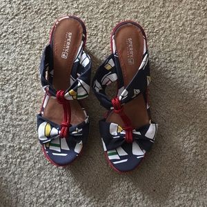 Sperry nautical wedges