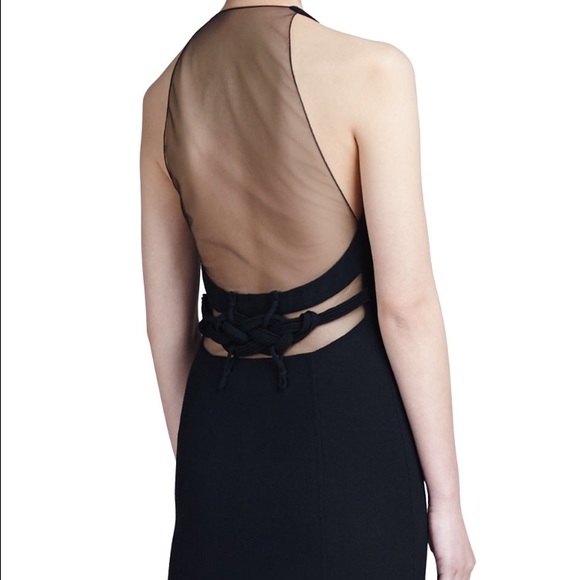 Chado Ralph Rucci Wool Crepe Dress - Picture 2 of 2