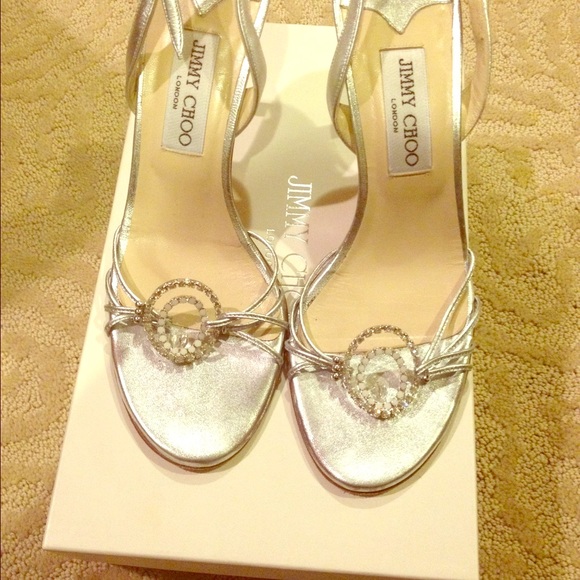 Jim Choo Evelyn Strappy evening sandal