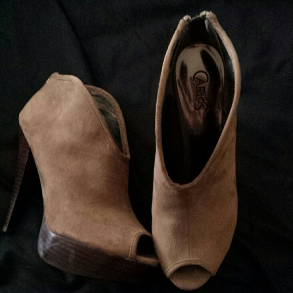 Suede Heel Bottie Style