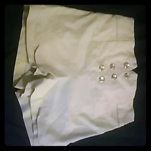High rise shorts