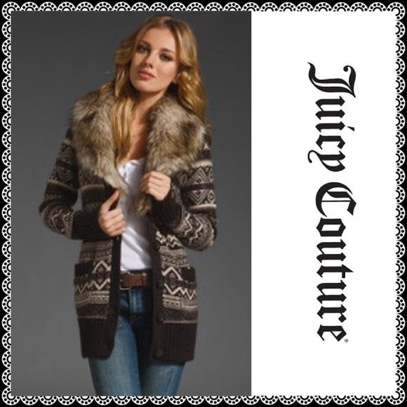 Juicy Couture Aztec Print Sweater