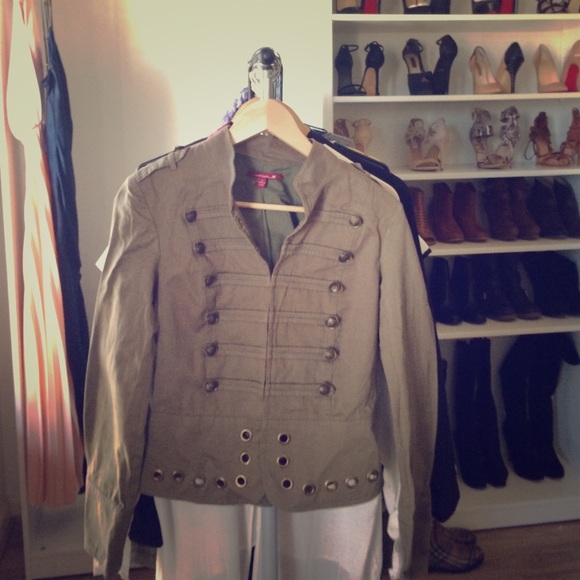 Military inspired jacket
