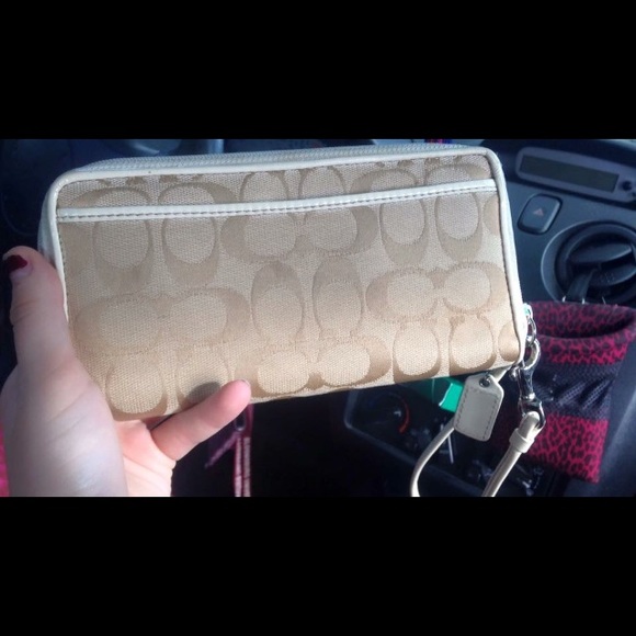 Authentic coach wallet