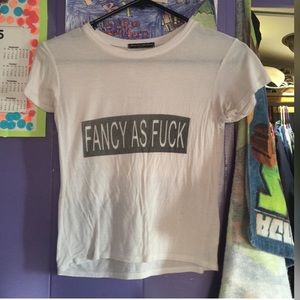 Brandy Melville "fancy as fuck"