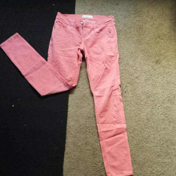 Pink  corduroy pants