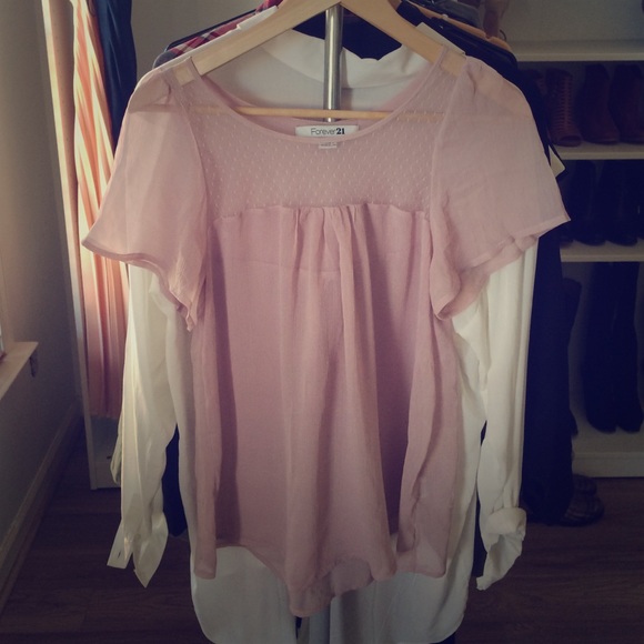 Sheer blouse