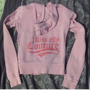 Juicy couture "kiss my couture" jacket