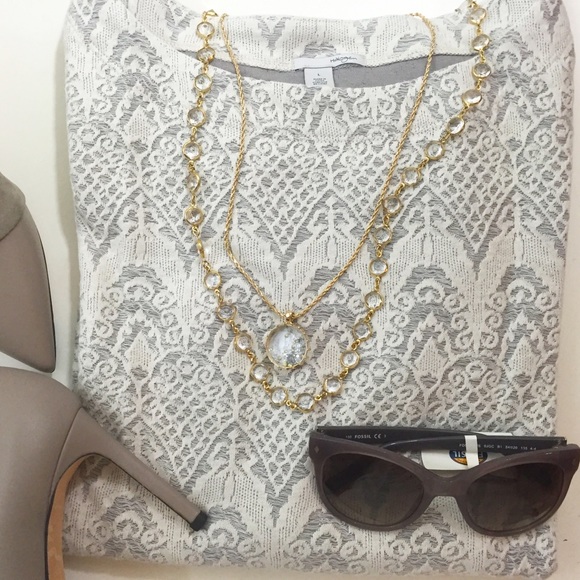 Halogen Tops - Gorgeous Textured Sweatshirt