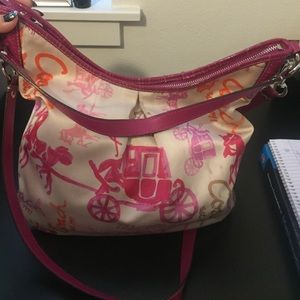 •SOLD•Coach Horse and Carriage Purse