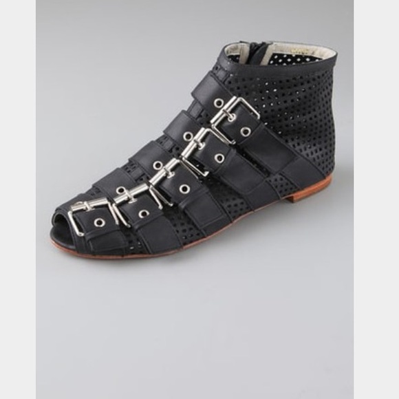 peep toe gladiator sandals