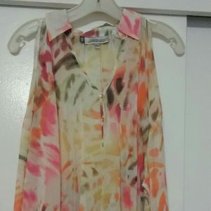 NEW w tag Jennifer Lopez cold shoulder blouse