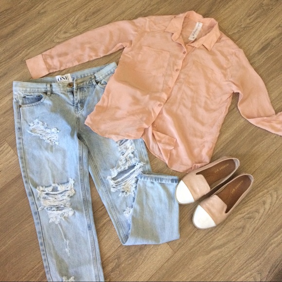 Pink blouse