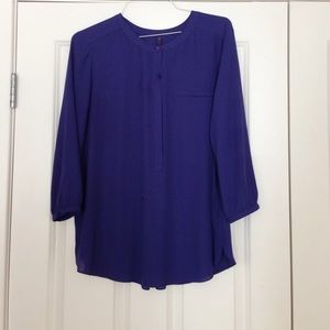 NYDJ purple XL blouse
