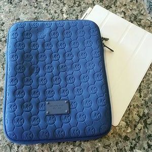 Michael Kors ipad case and apple screen cover