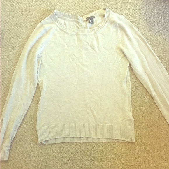 H&M basic beige comfy sweater
