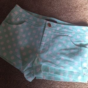 Polka dotted shorts!